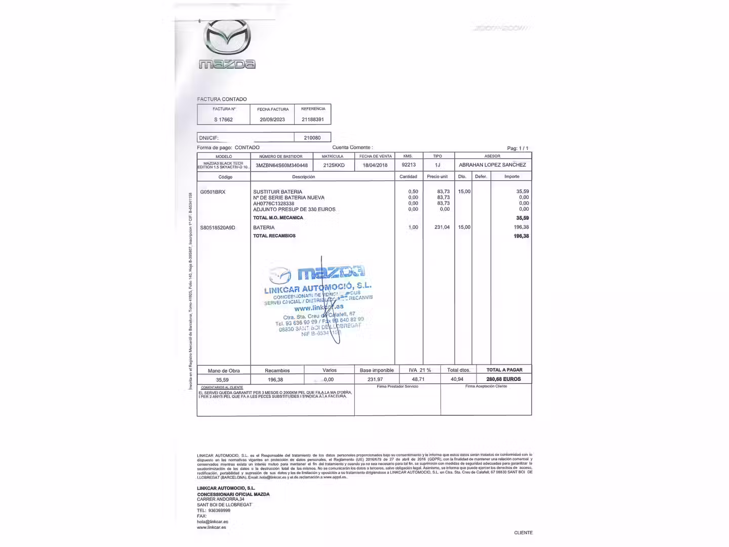 Mantenimiento