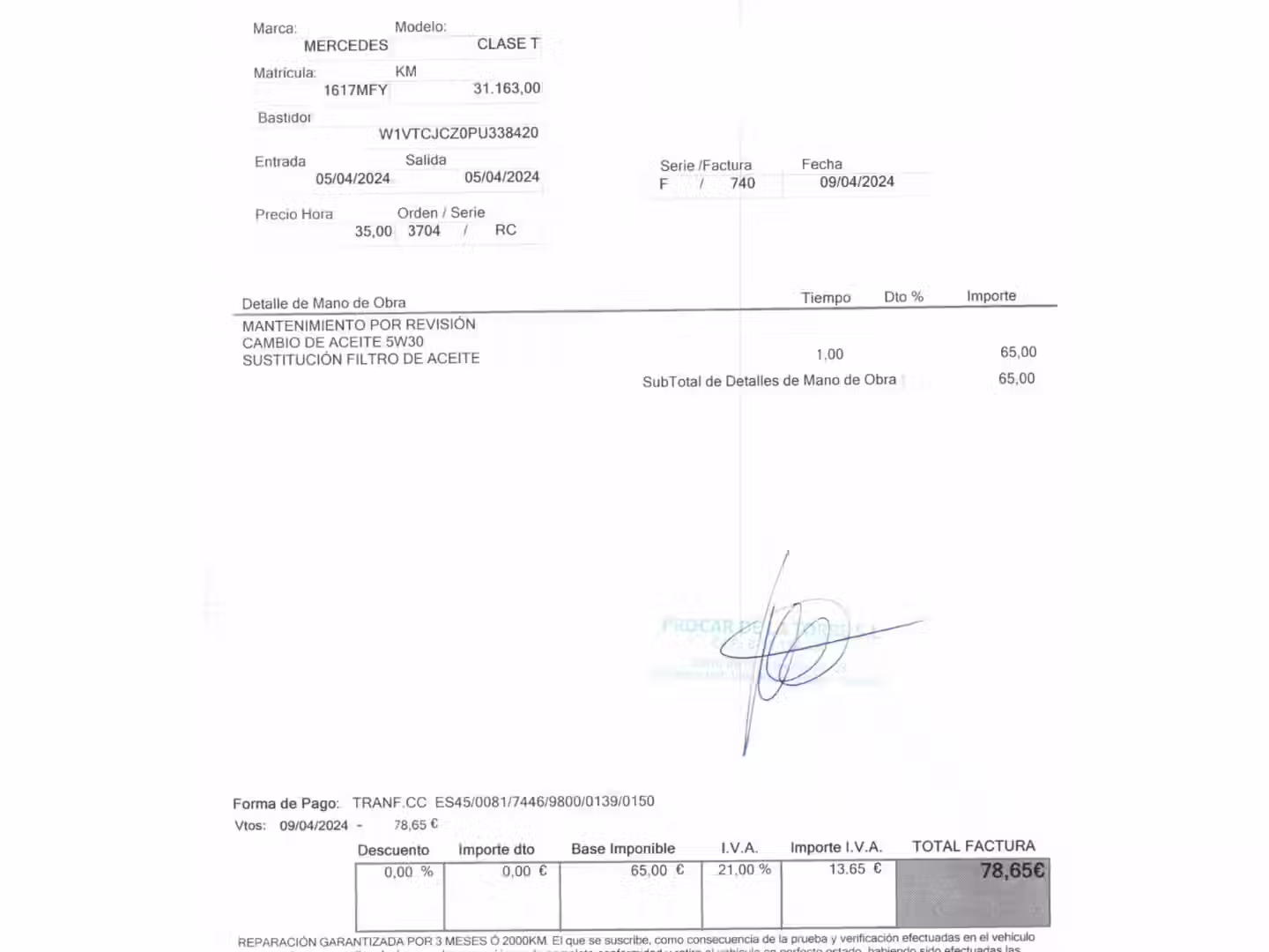 Mantenimiento