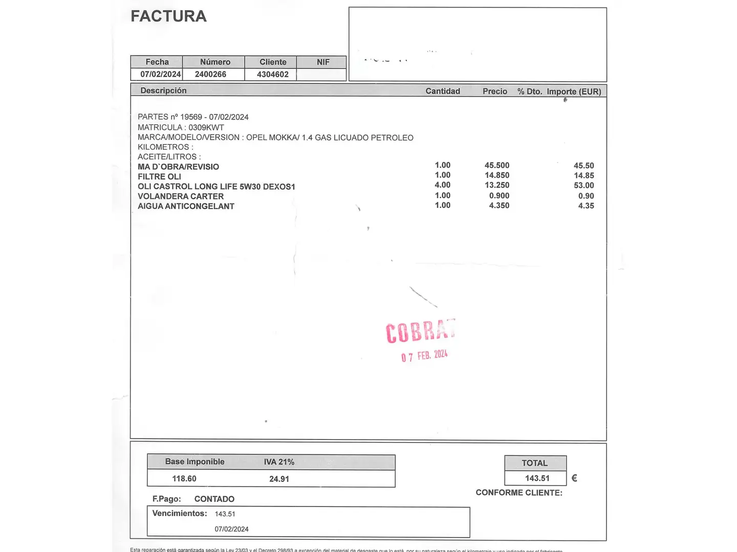 Mantenimiento