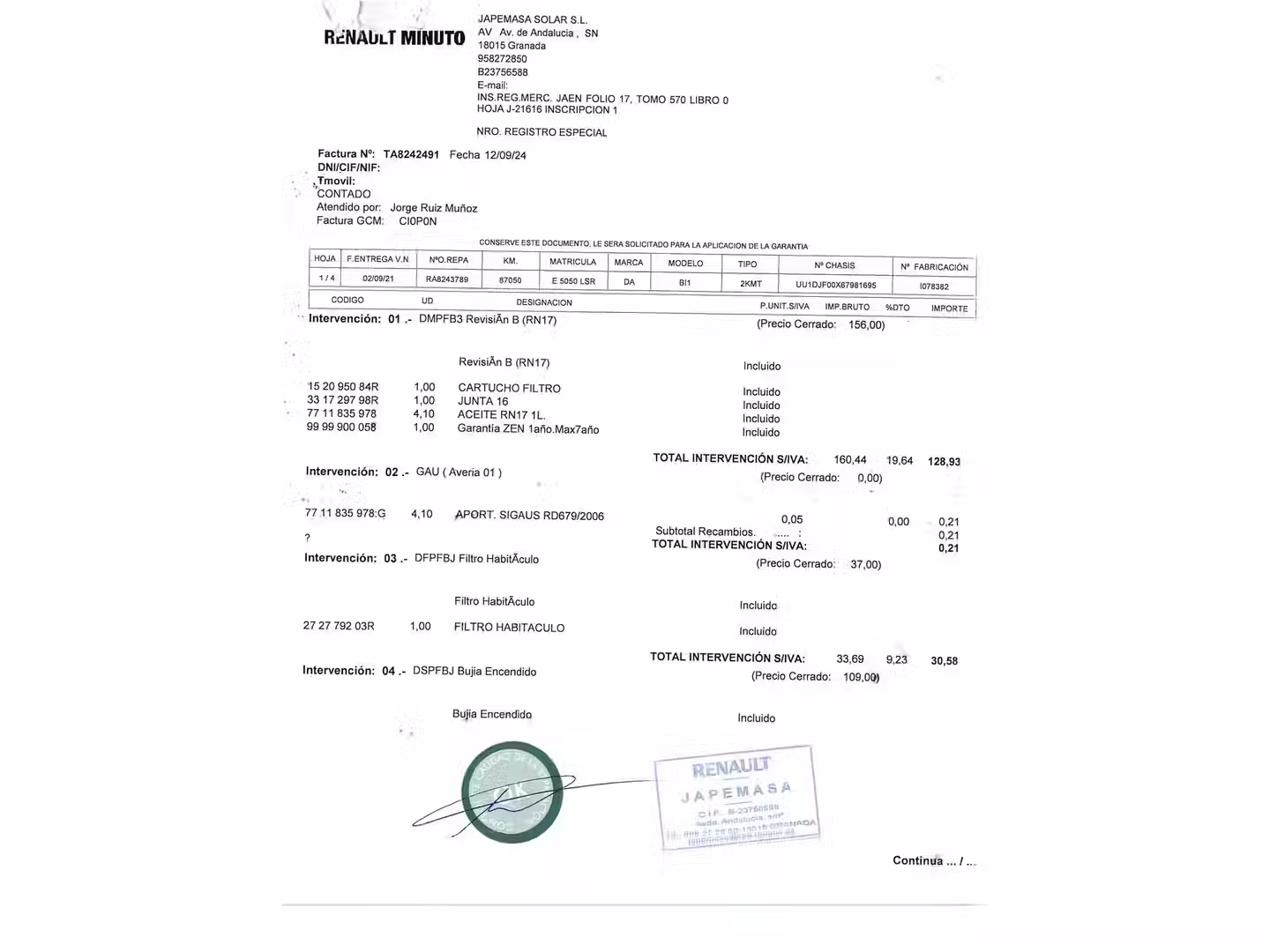 Mantenimiento