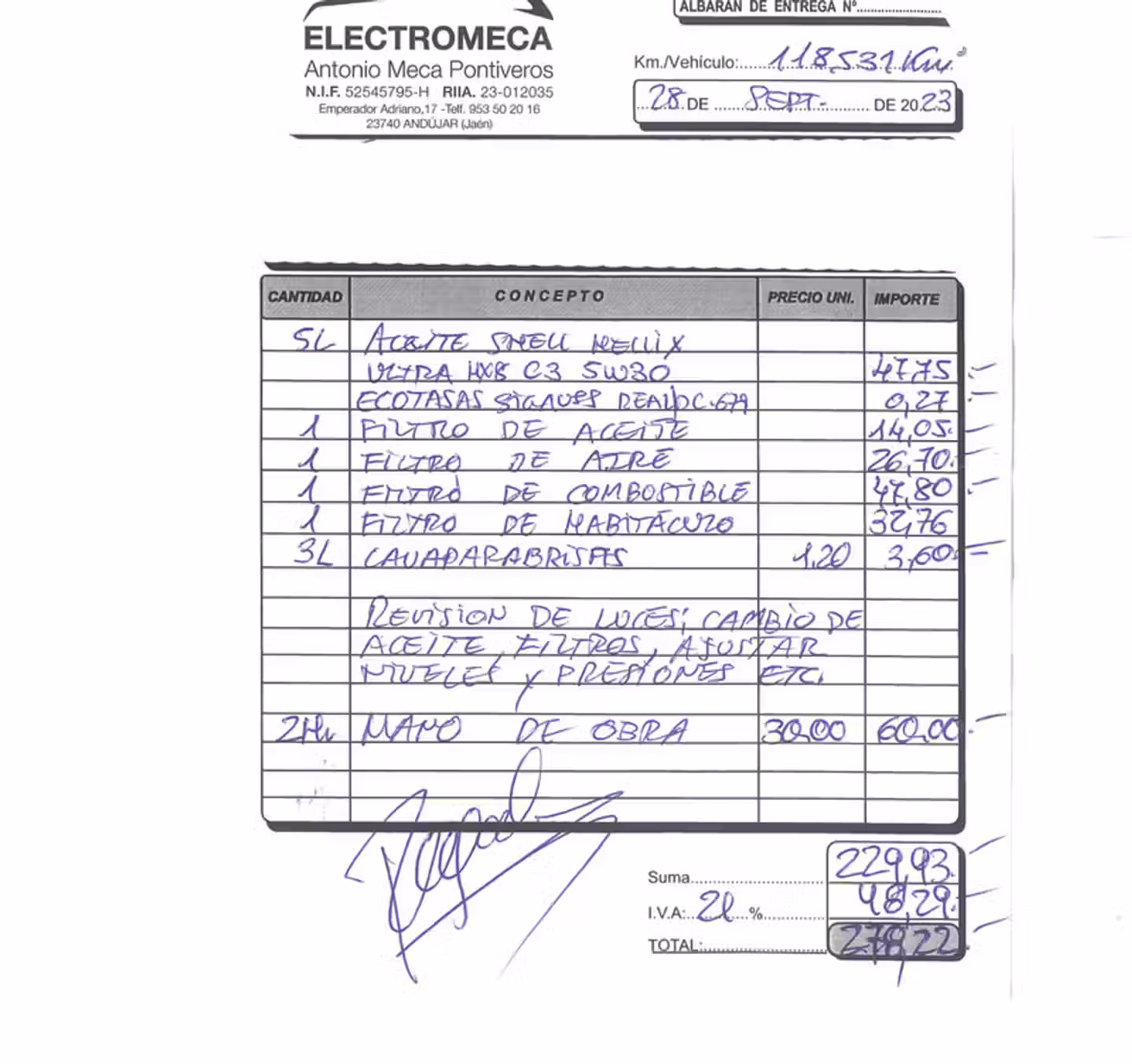 Mantenimiento