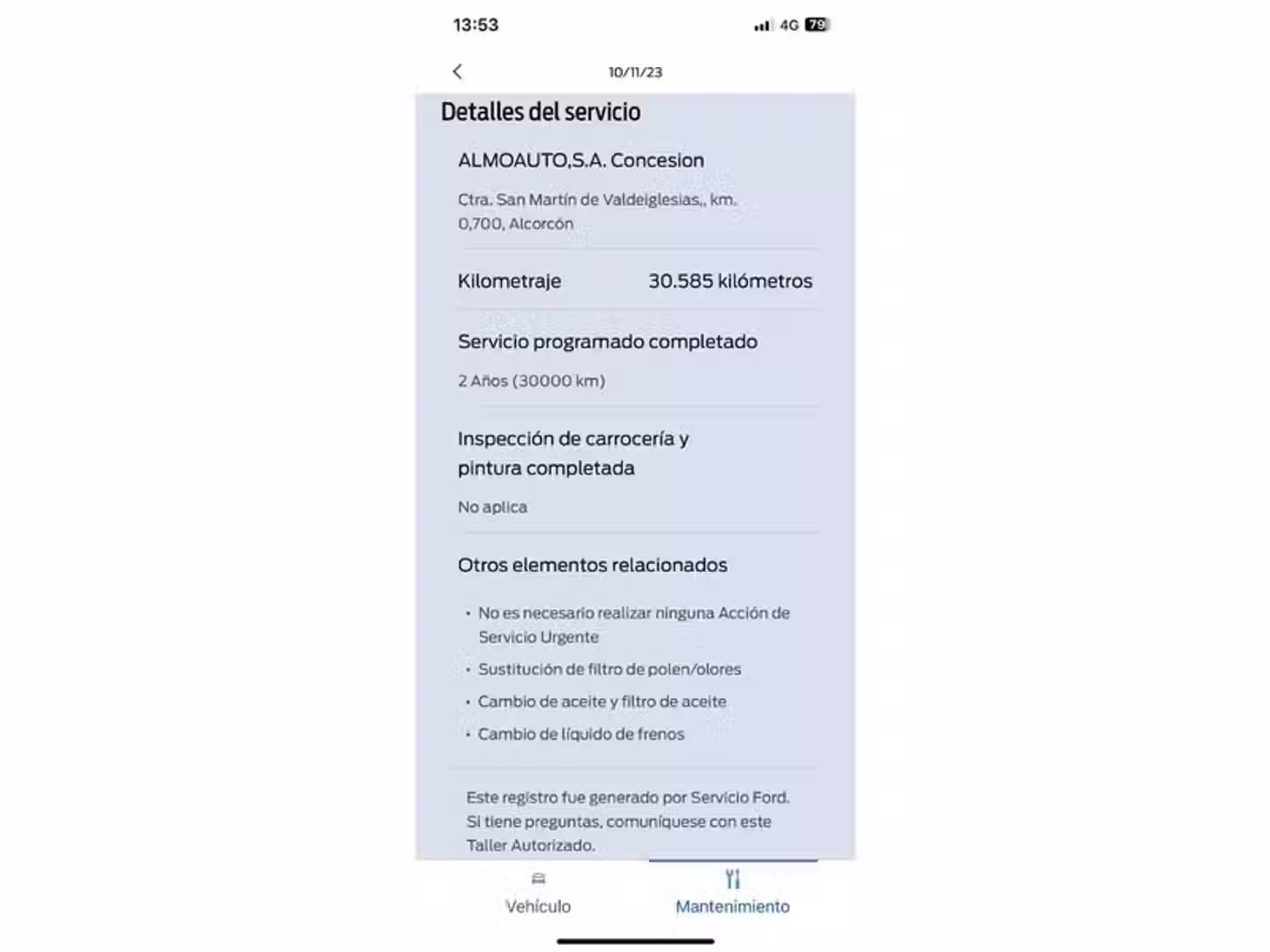 Mantenimiento