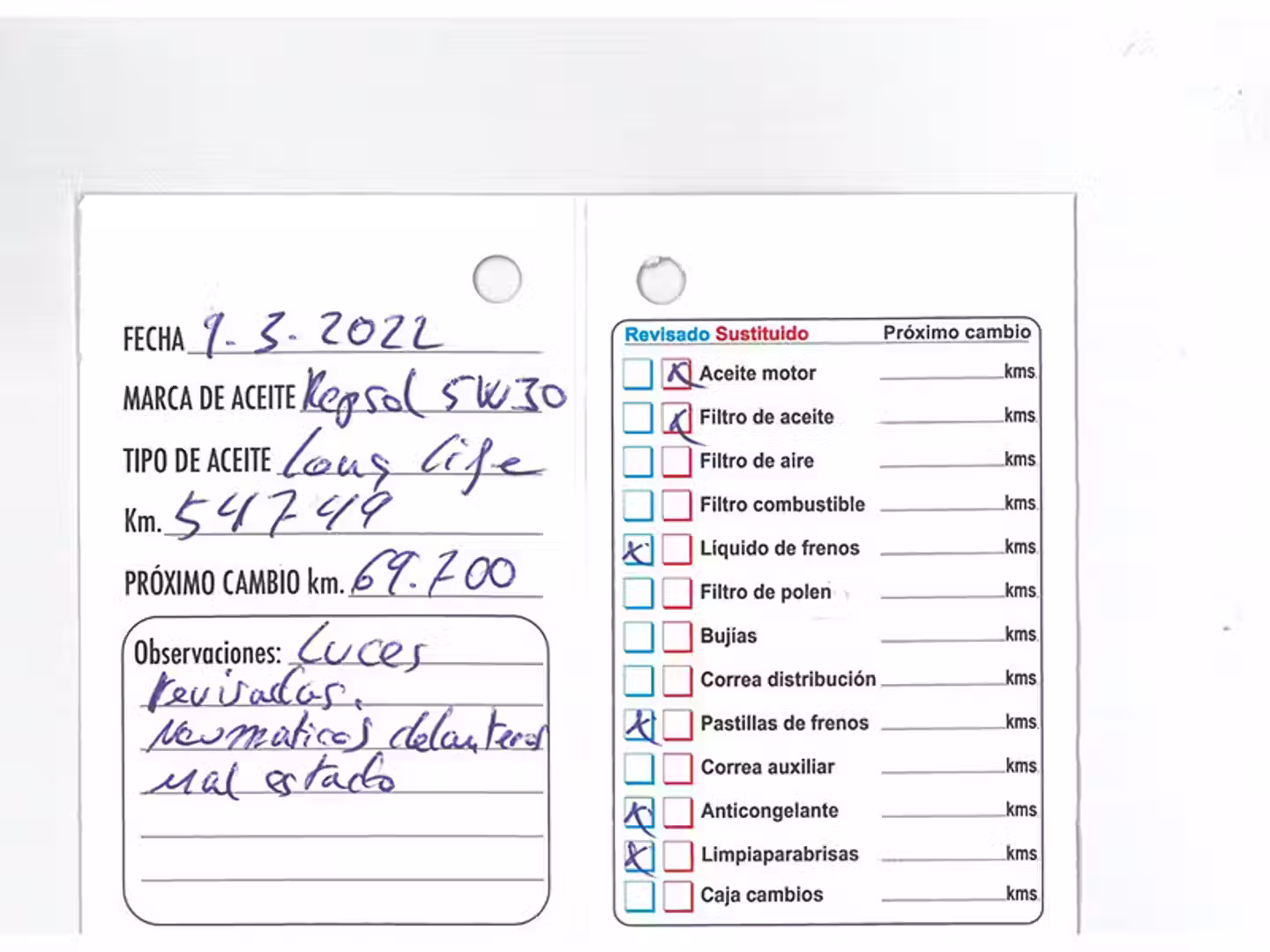 Mantenimiento