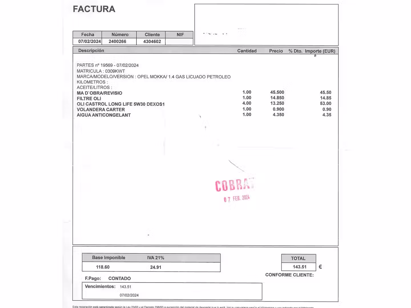 Mantenimiento