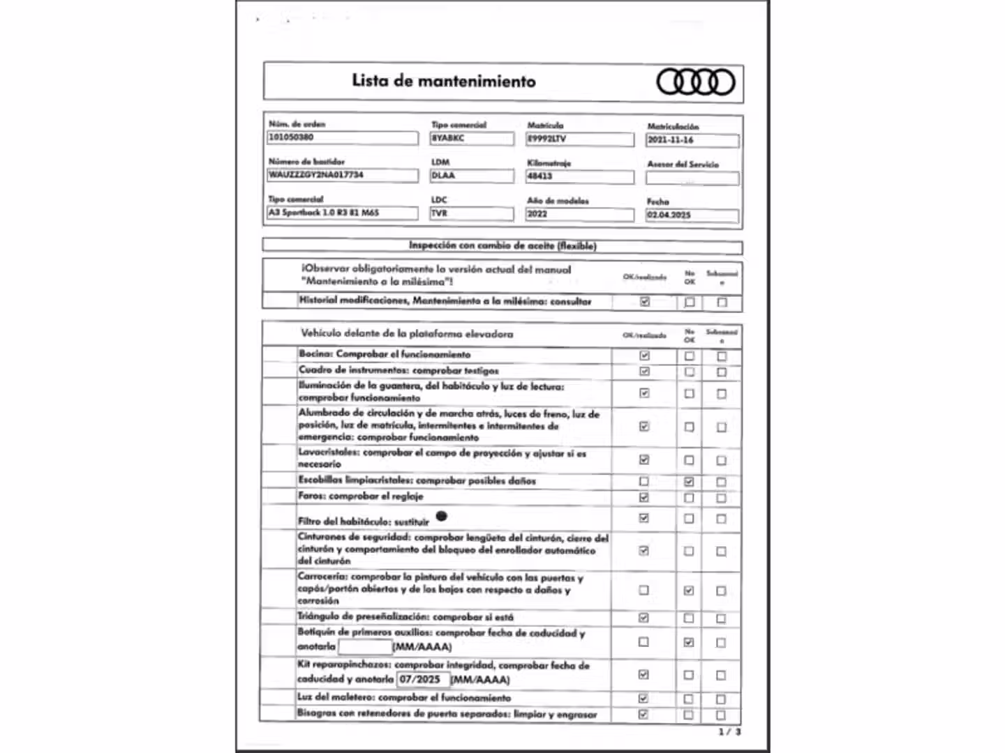 Mantenimiento