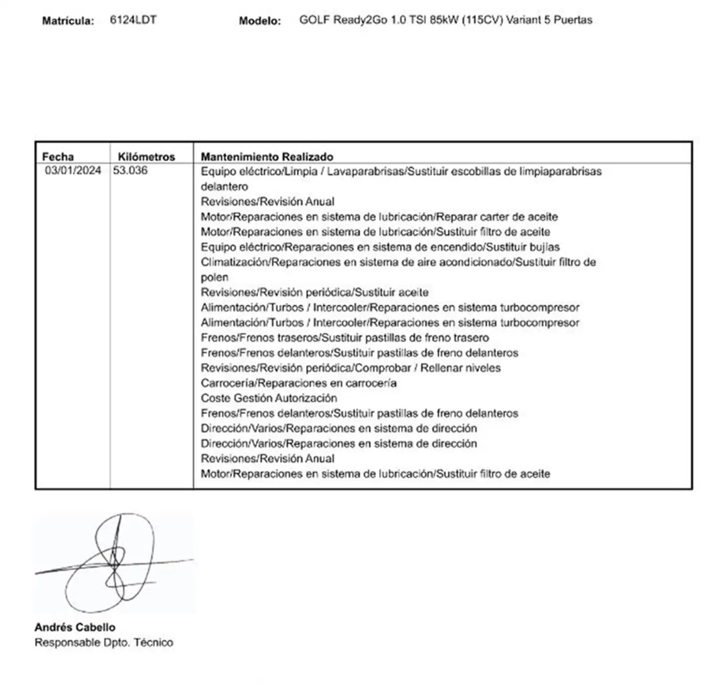 Mantenimiento