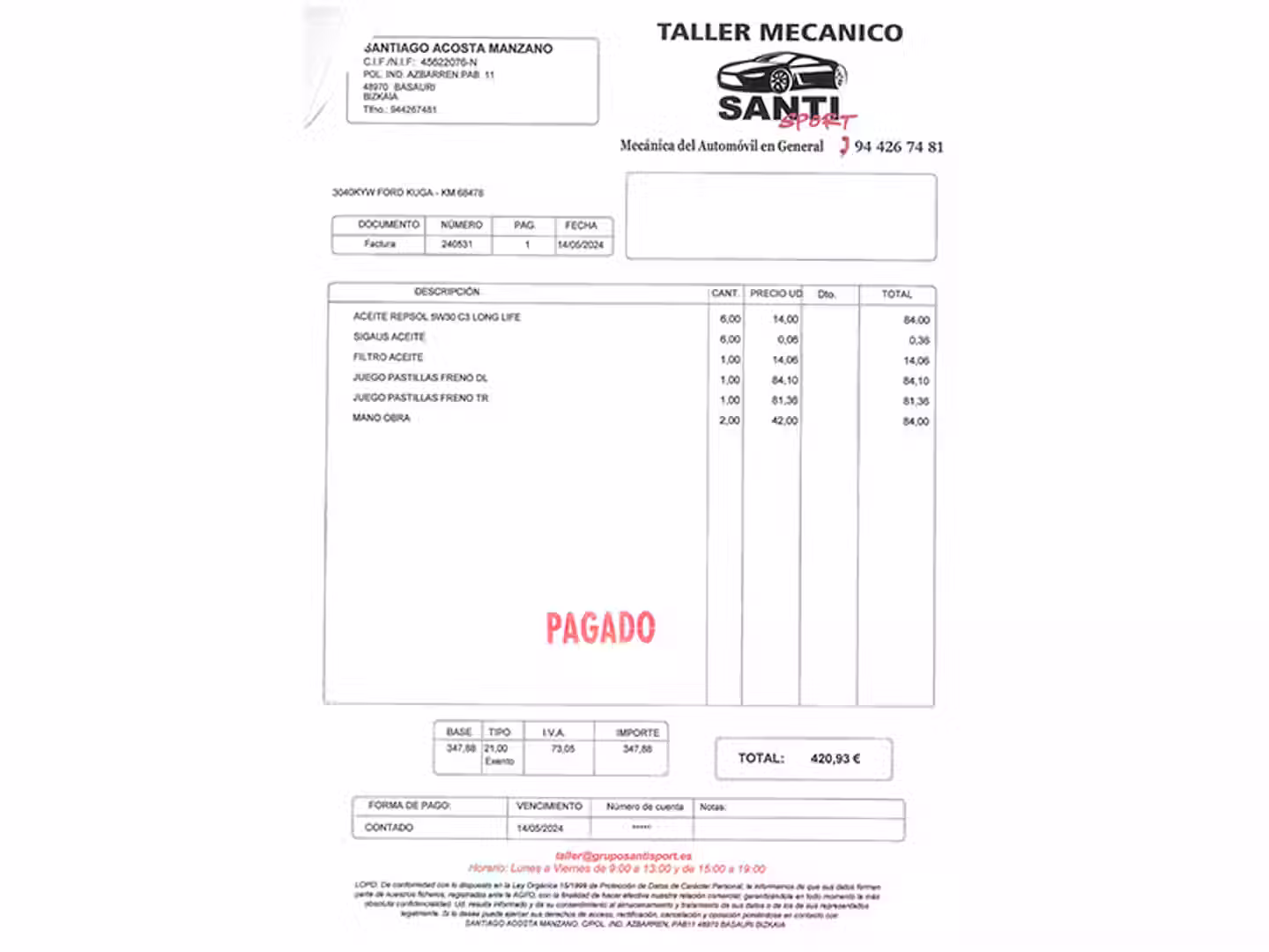 Mantenimiento