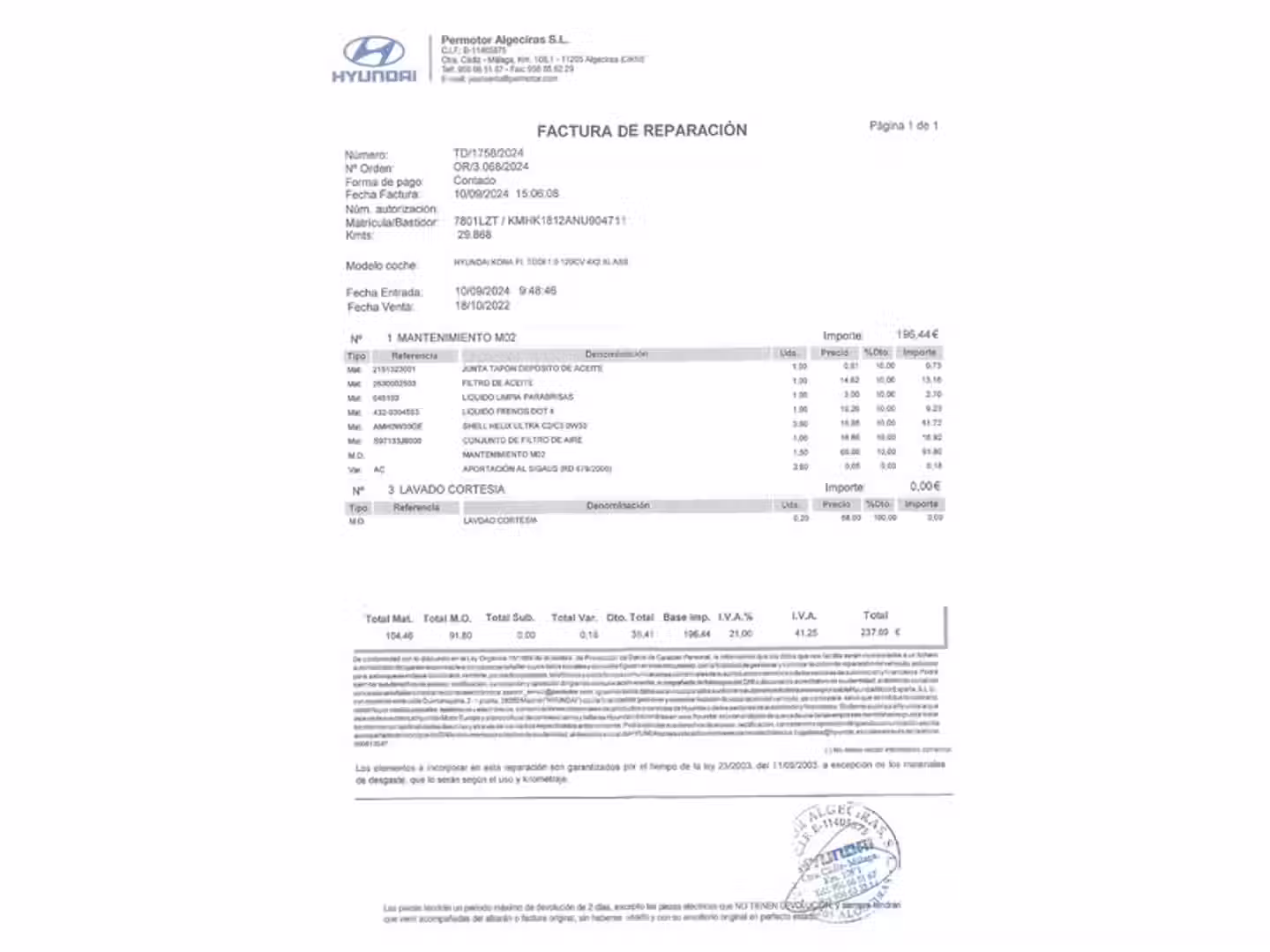 Mantenimiento