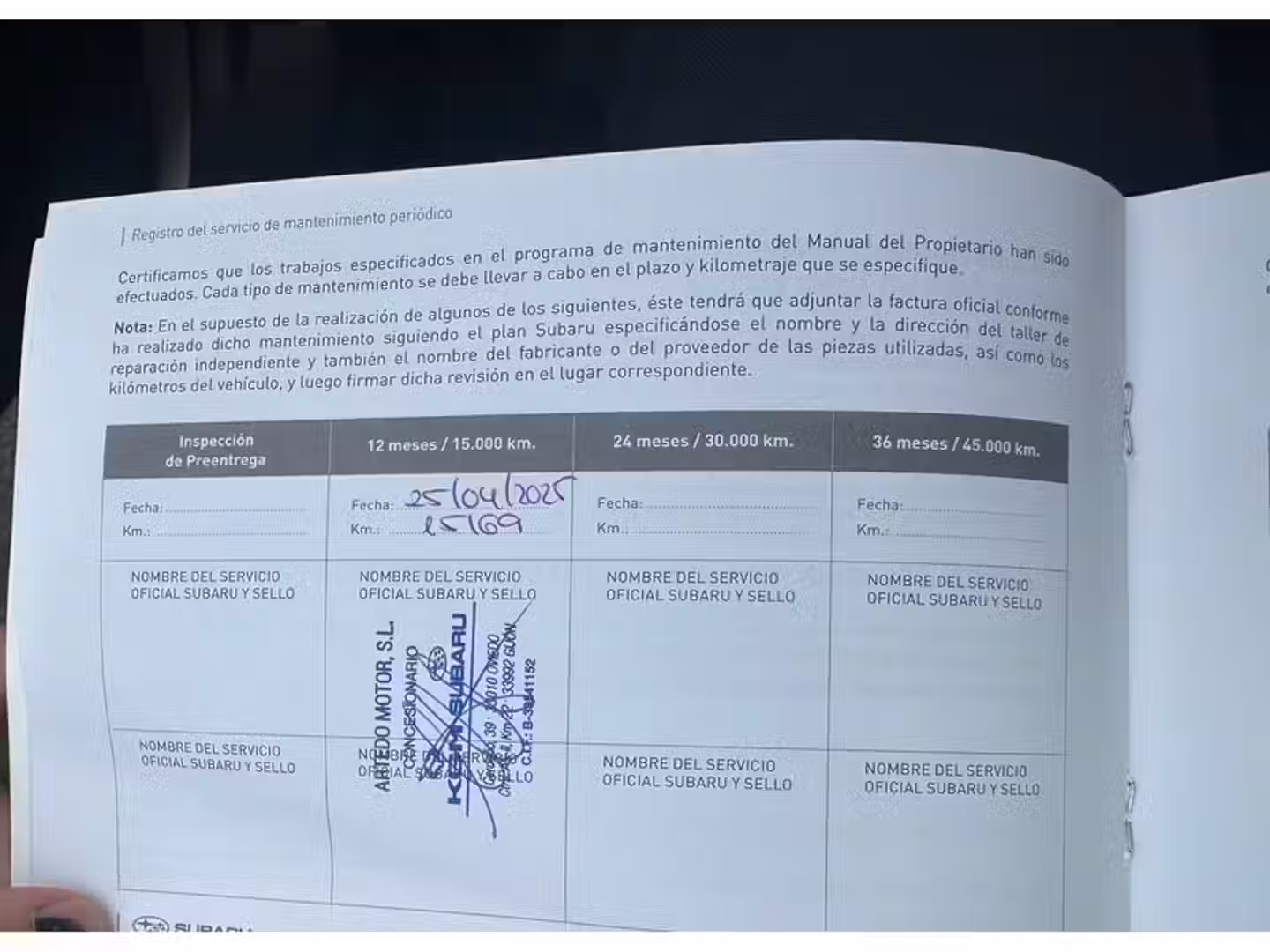 Mantenimiento