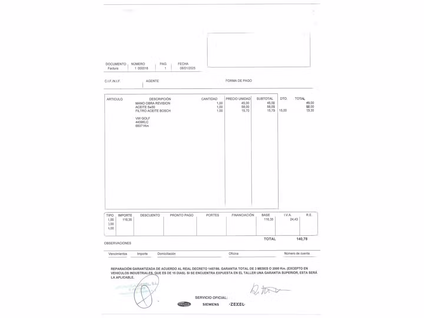 Mantenimiento