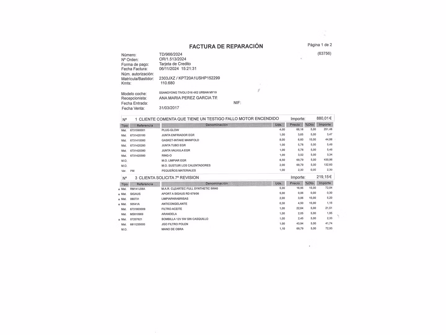Mantenimiento
