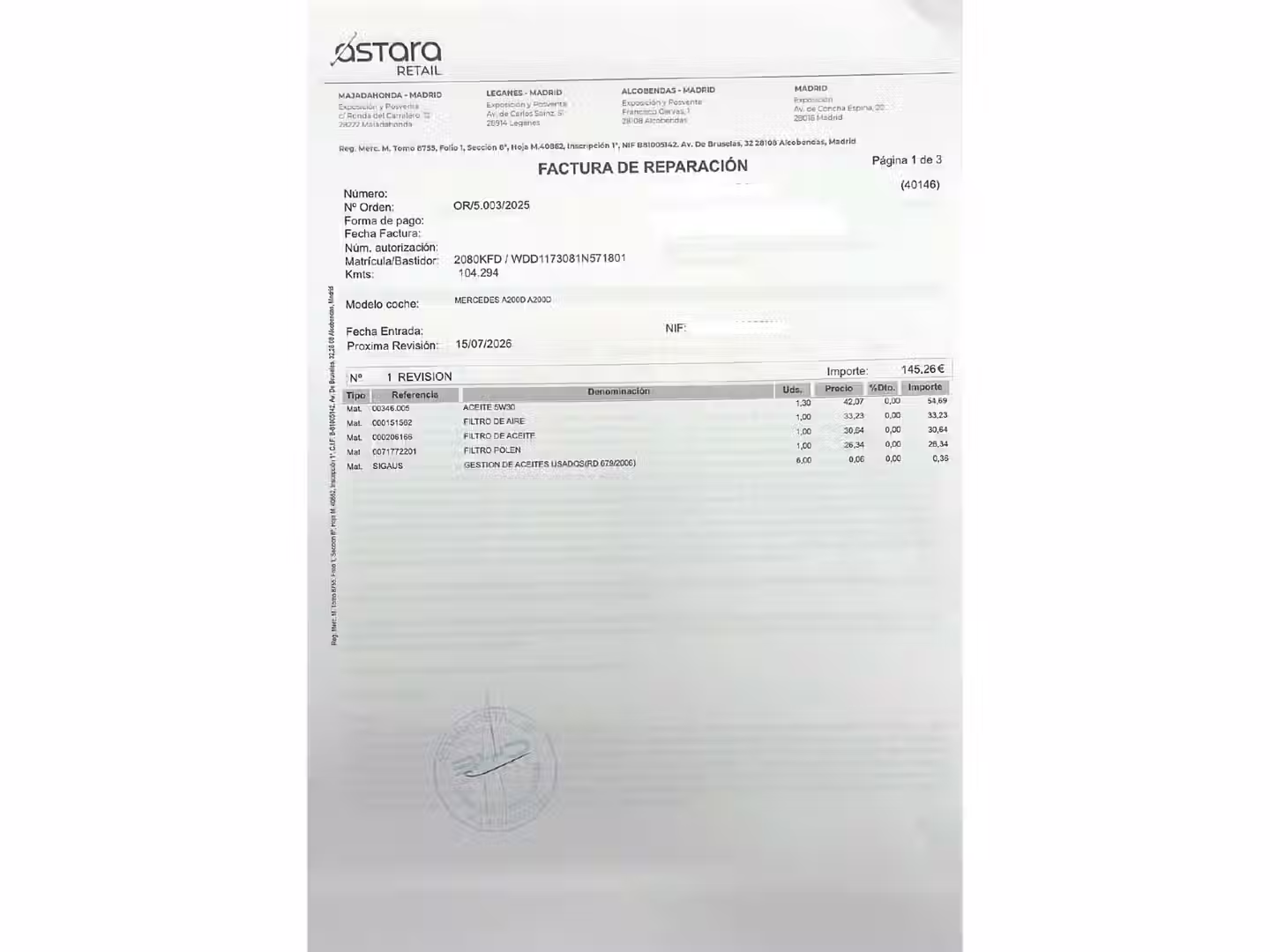 Mantenimiento