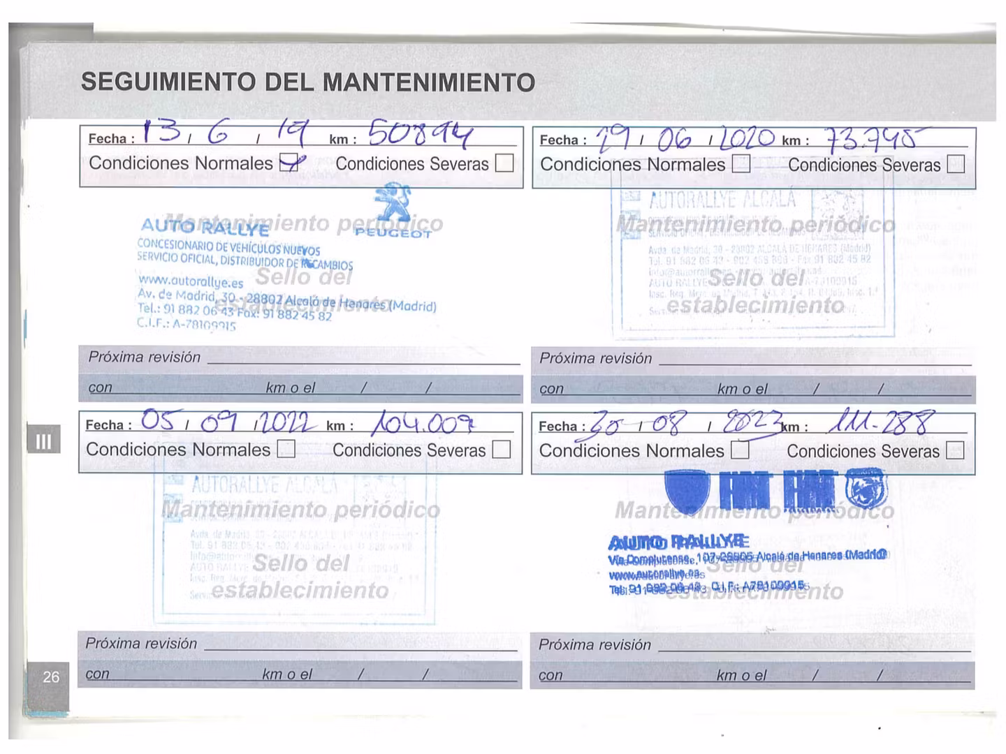 Mantenimiento