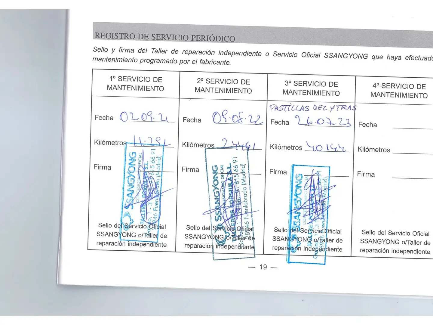 Mantenimiento