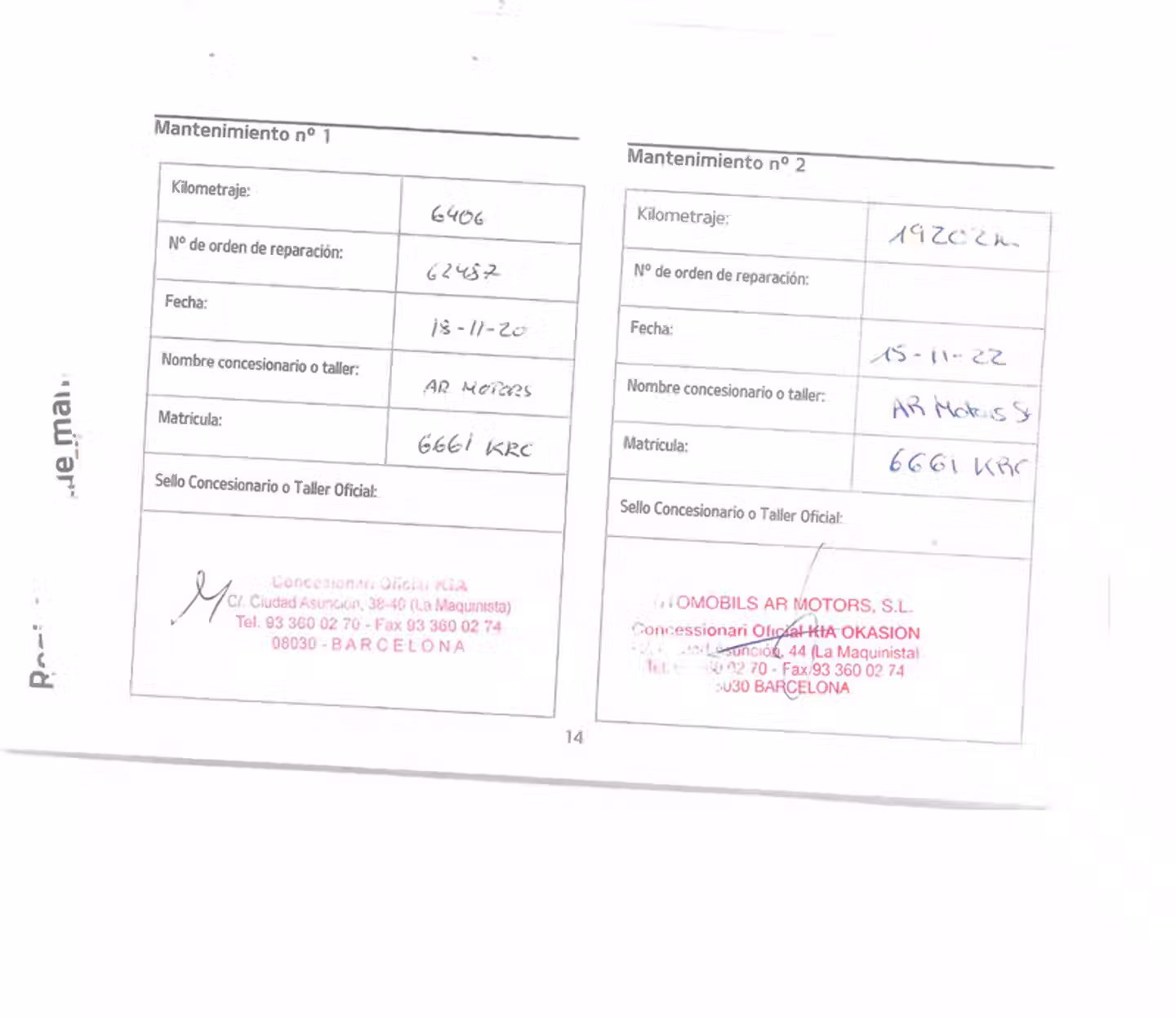 Mantenimiento