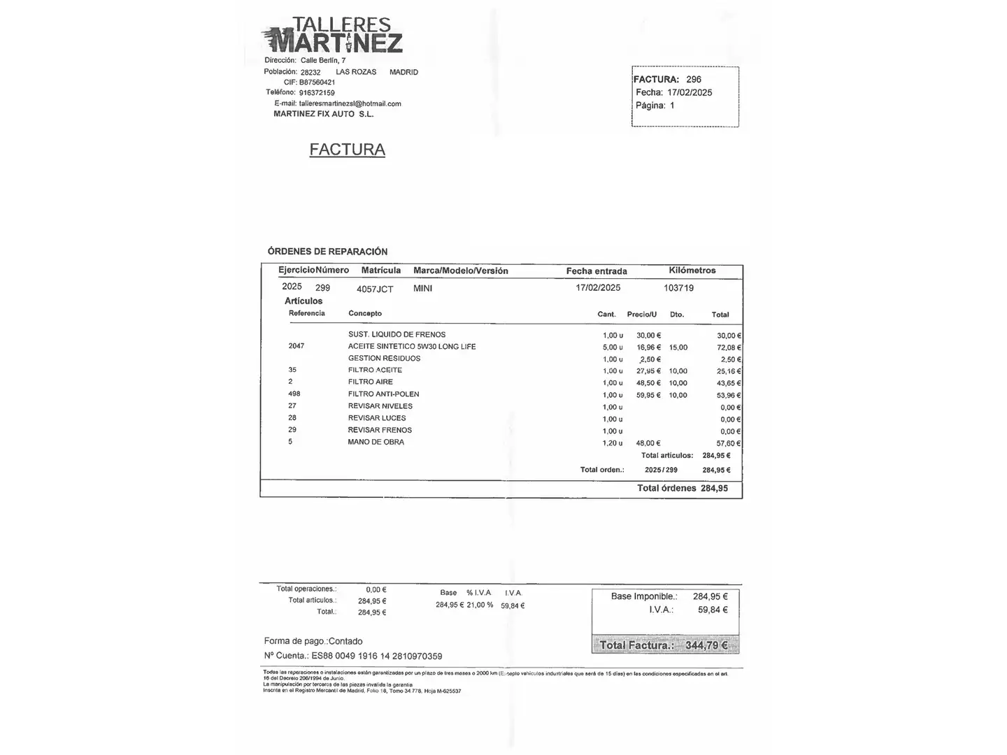 Mantenimiento