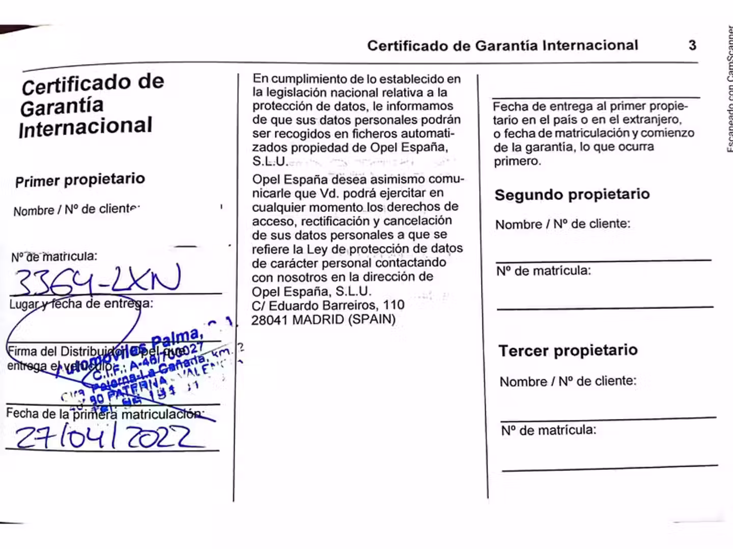 Mantenimiento