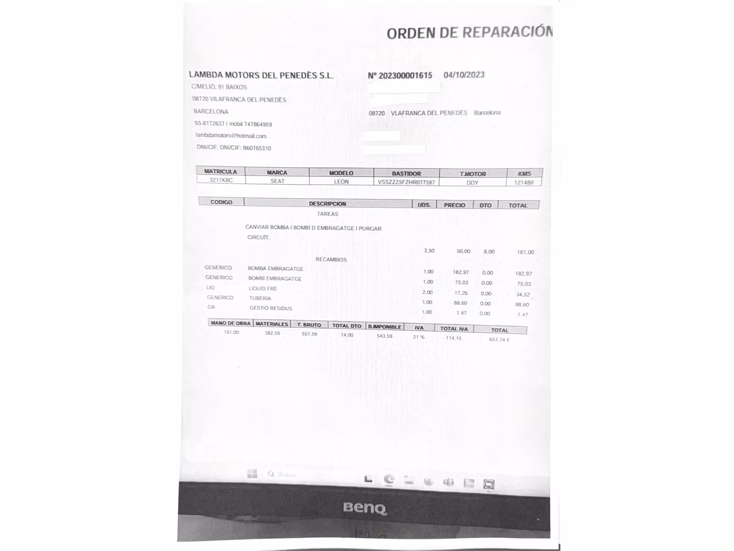 Mantenimiento