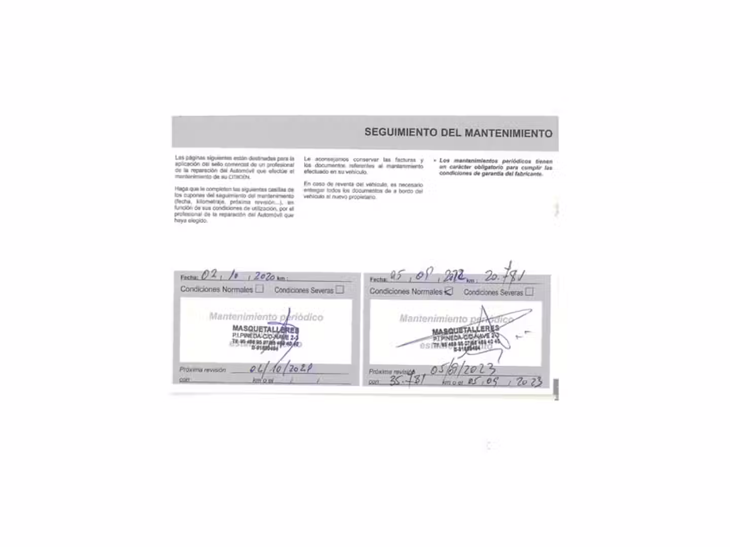 Mantenimiento