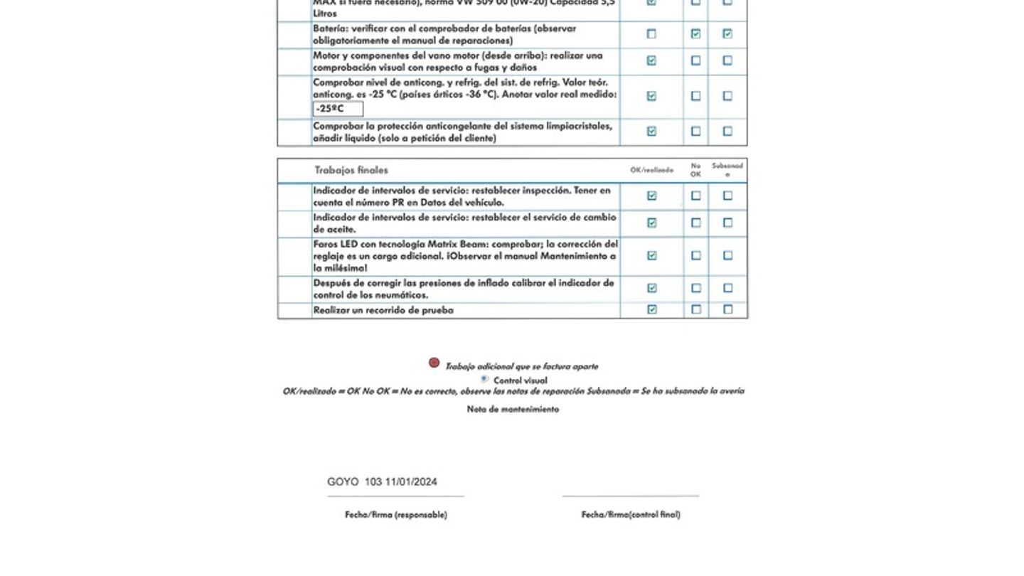 Mantenimiento