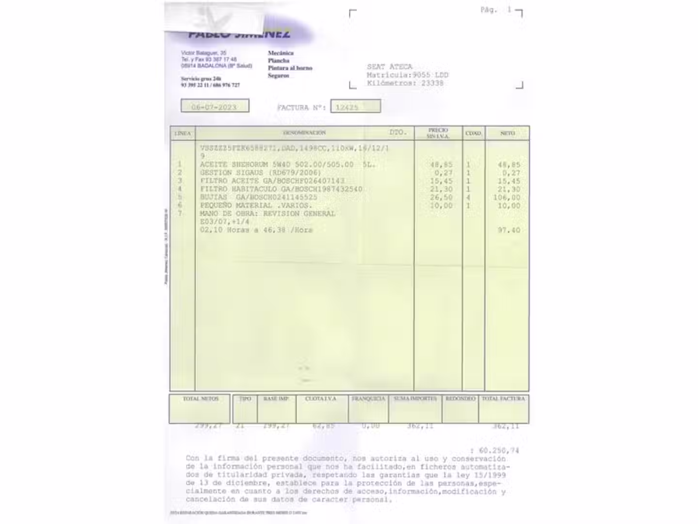 Mantenimiento