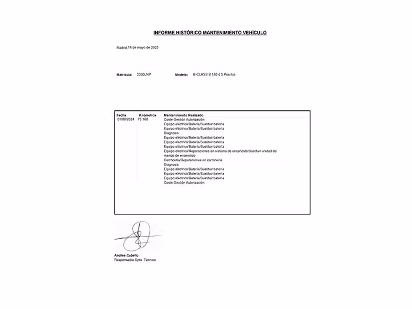 Mantenimiento