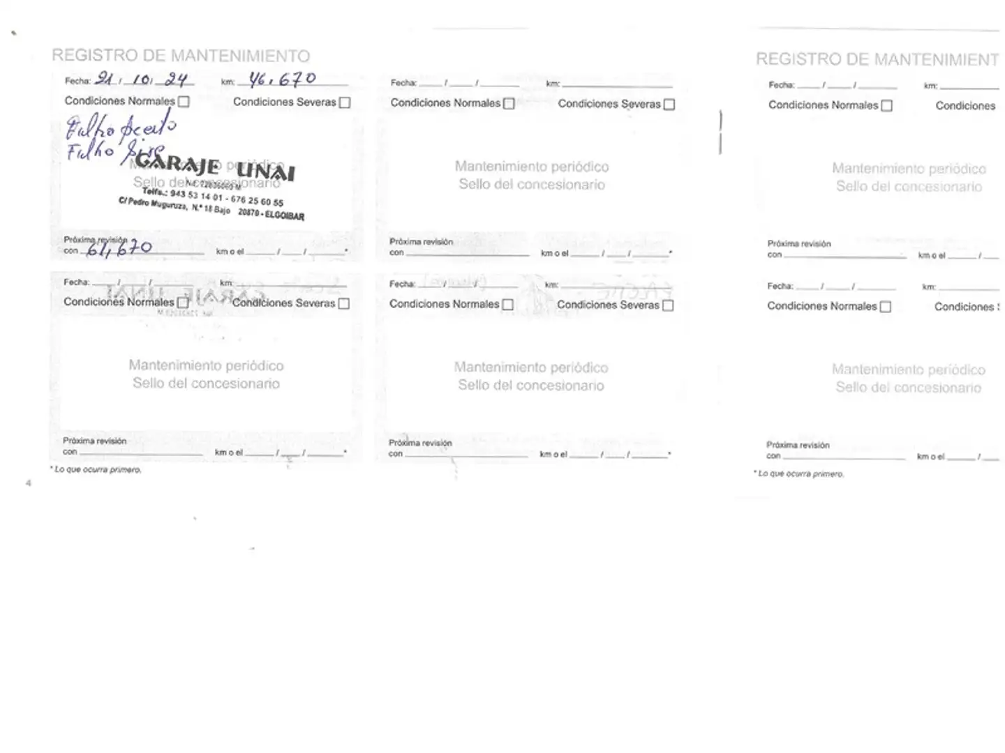 Mantenimiento