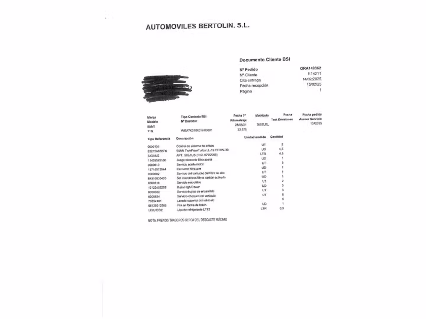 Mantenimiento