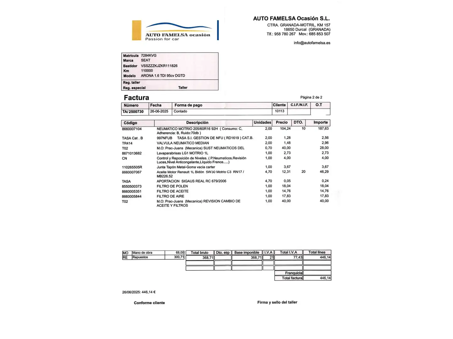 Mantenimiento