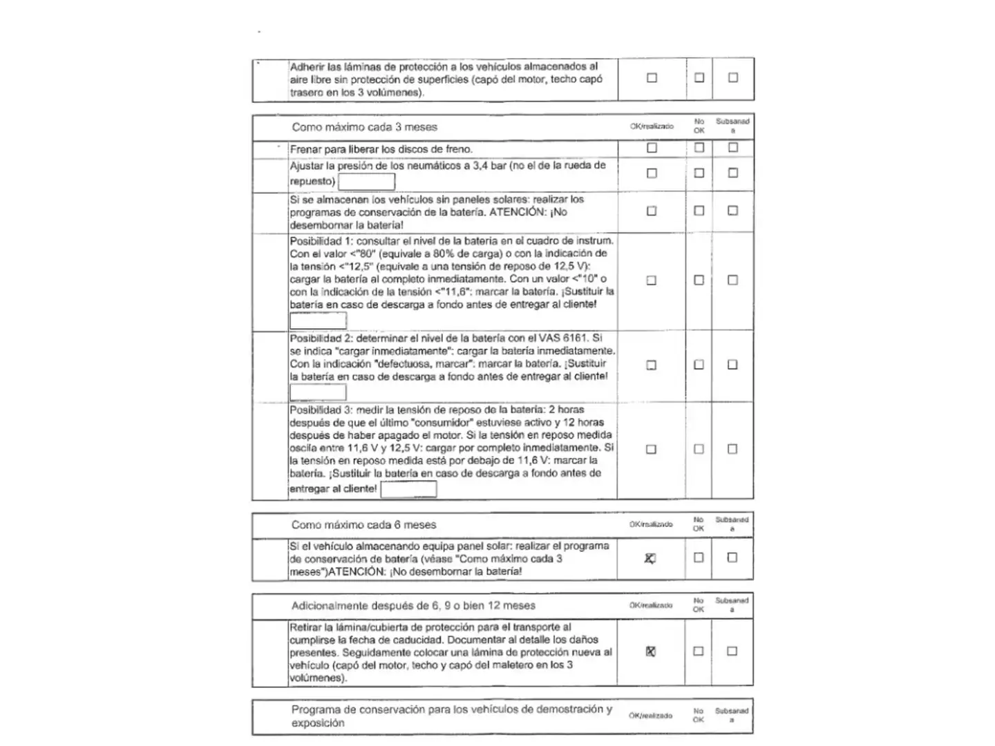 Mantenimiento