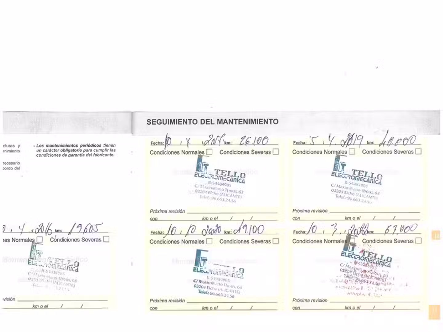 Mantenimiento