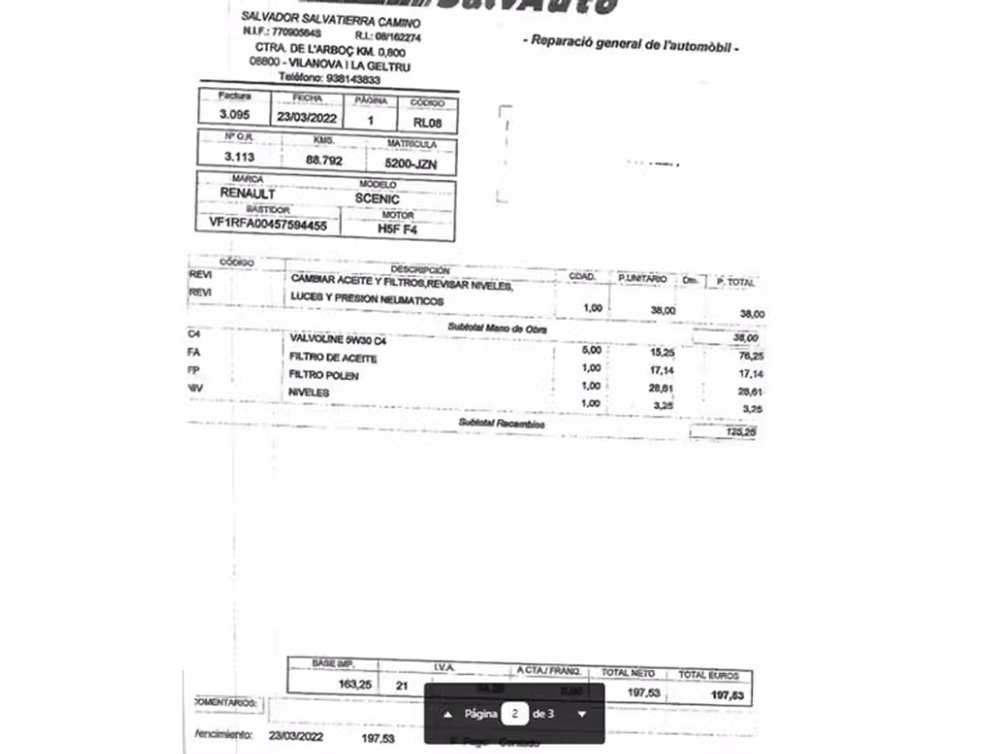 Mantenimiento
