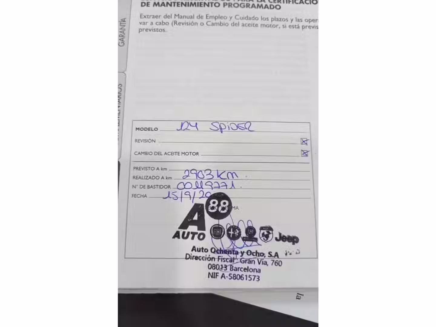 Mantenimiento
