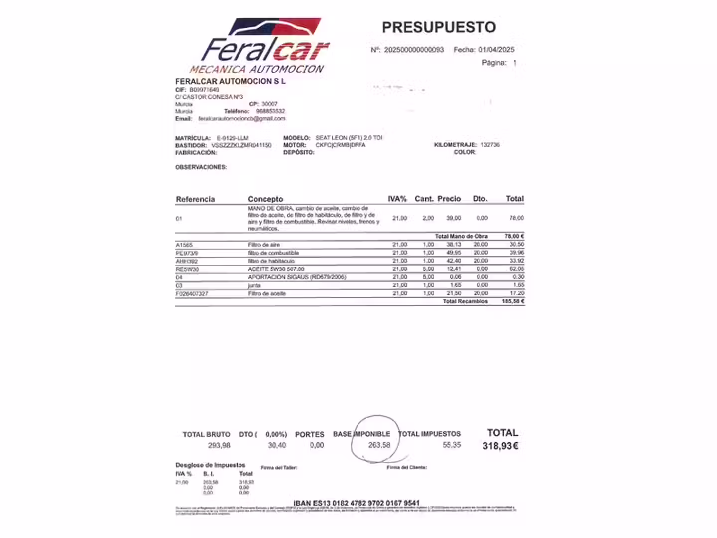 Mantenimiento
