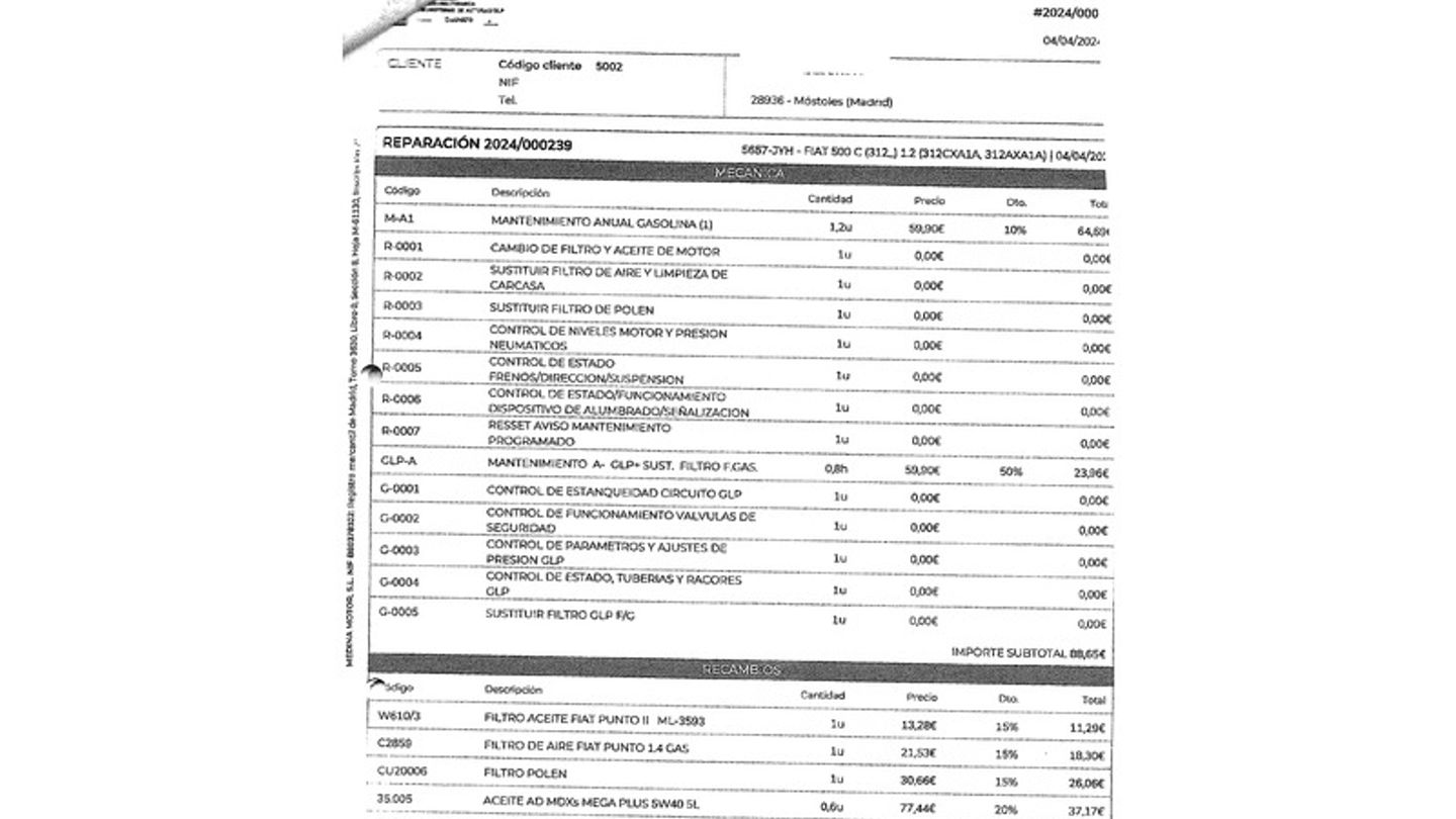 Mantenimiento