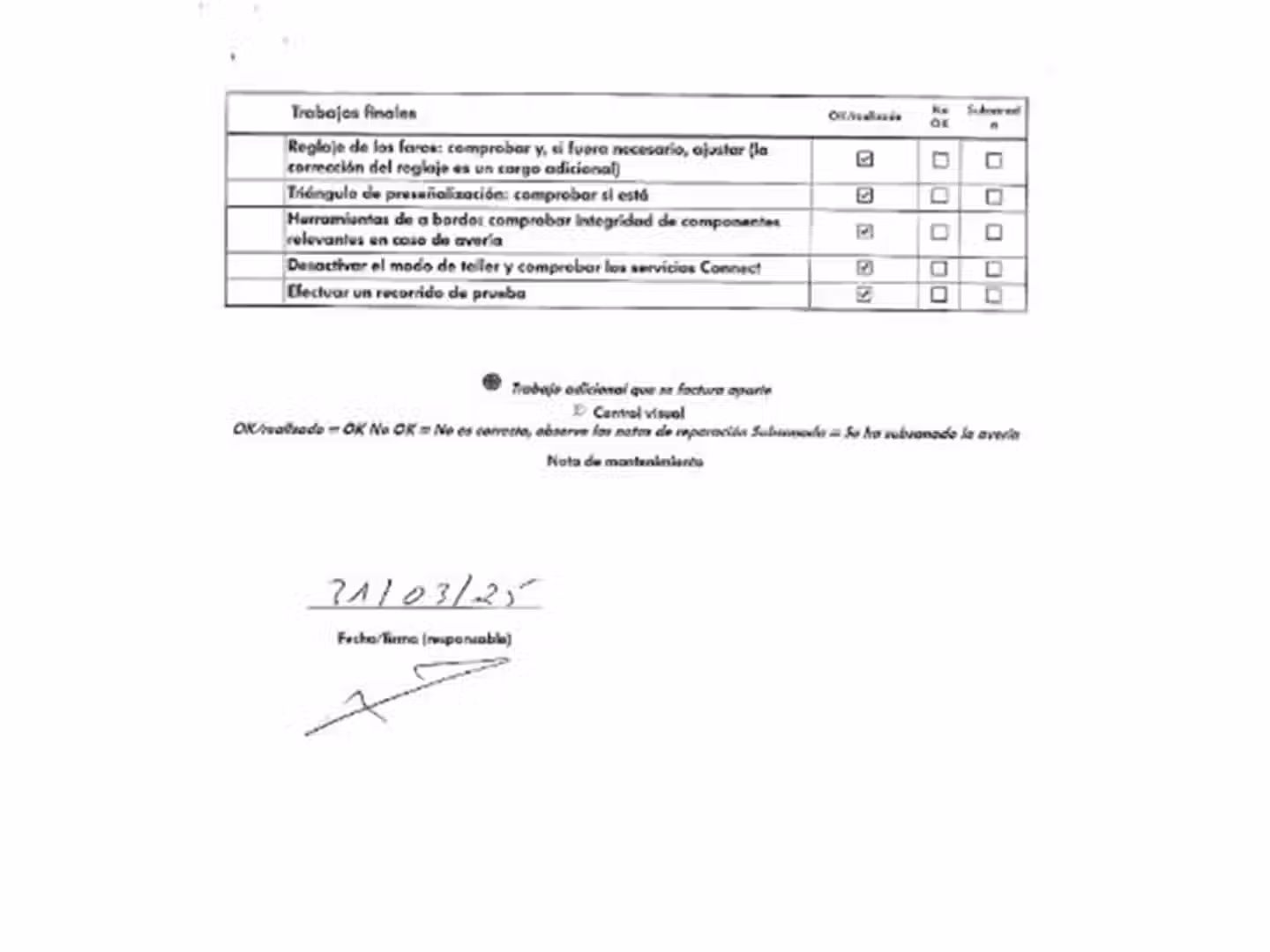 Mantenimiento