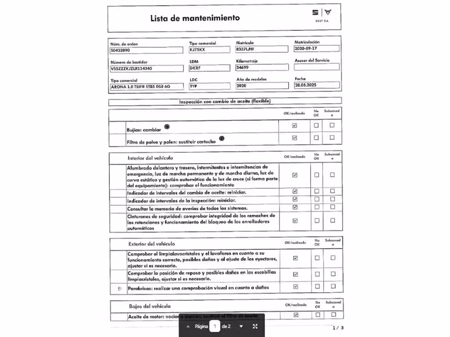Mantenimiento