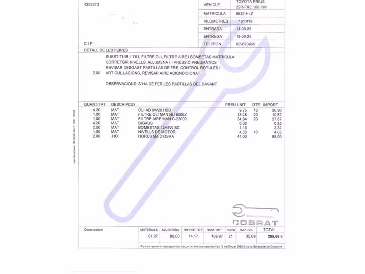 Mantenimiento