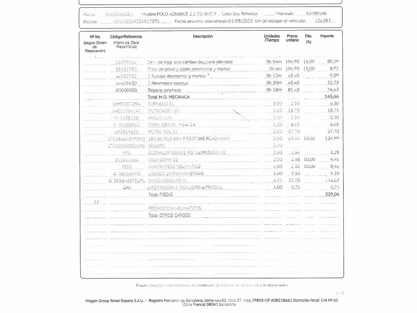 Mantenimiento