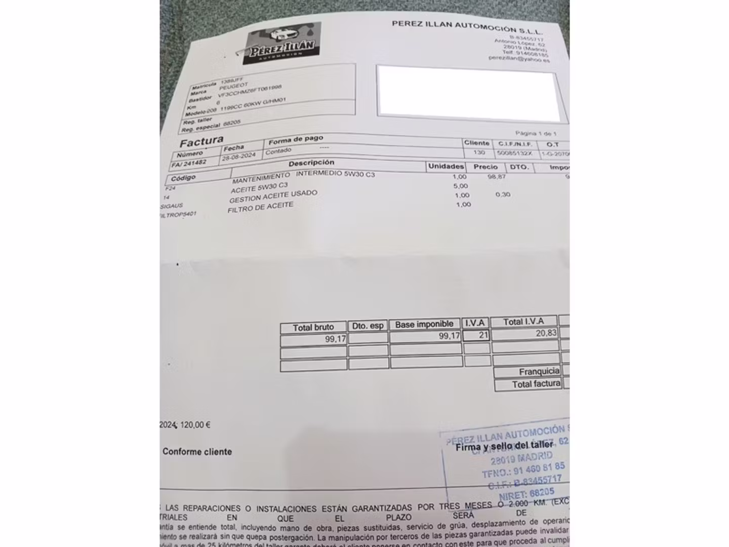 Mantenimiento