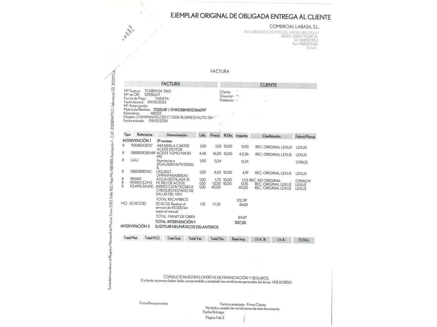 Mantenimiento