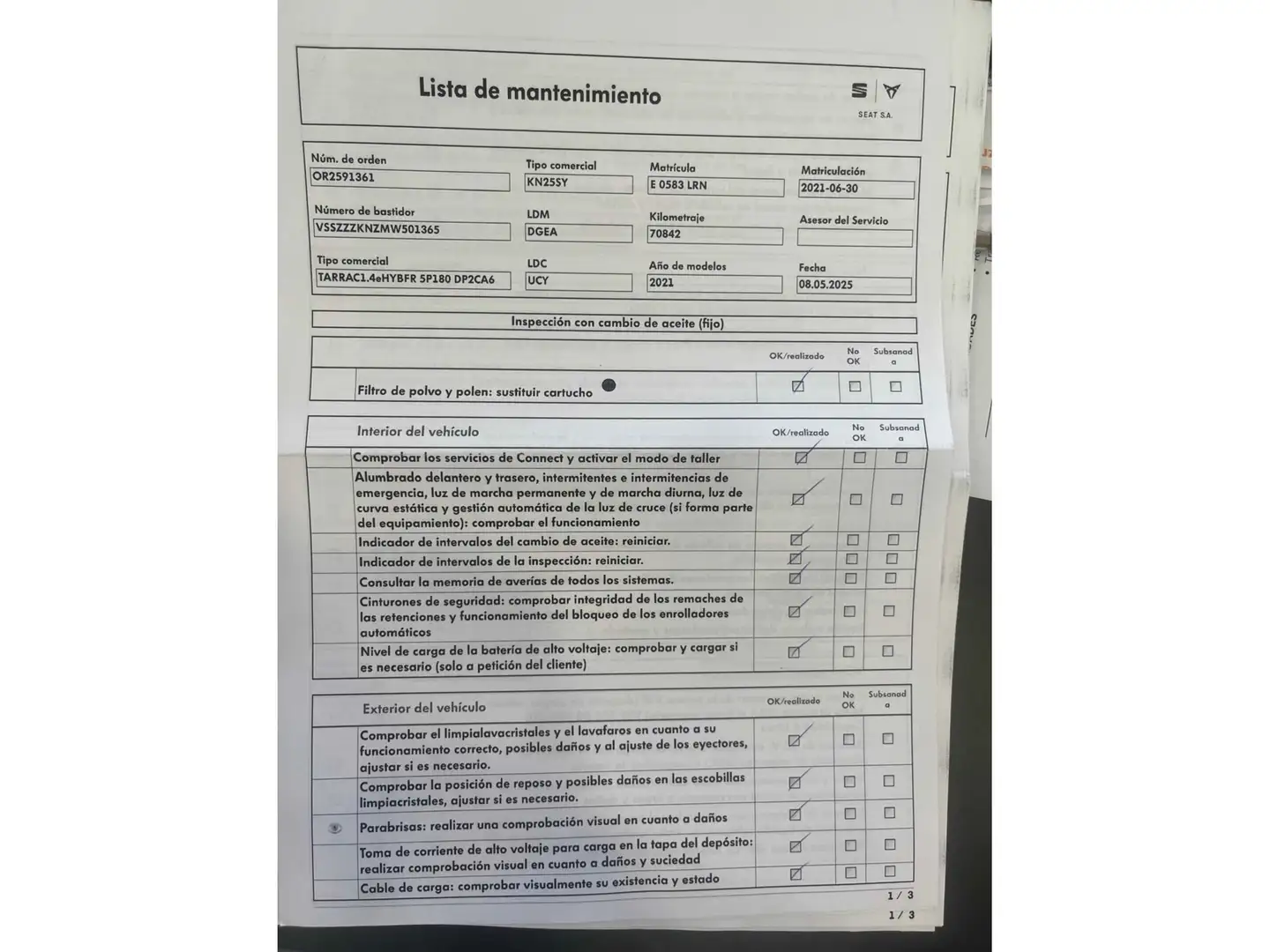 Mantenimiento