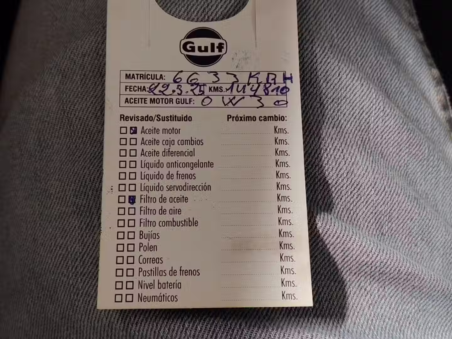 Mantenimiento