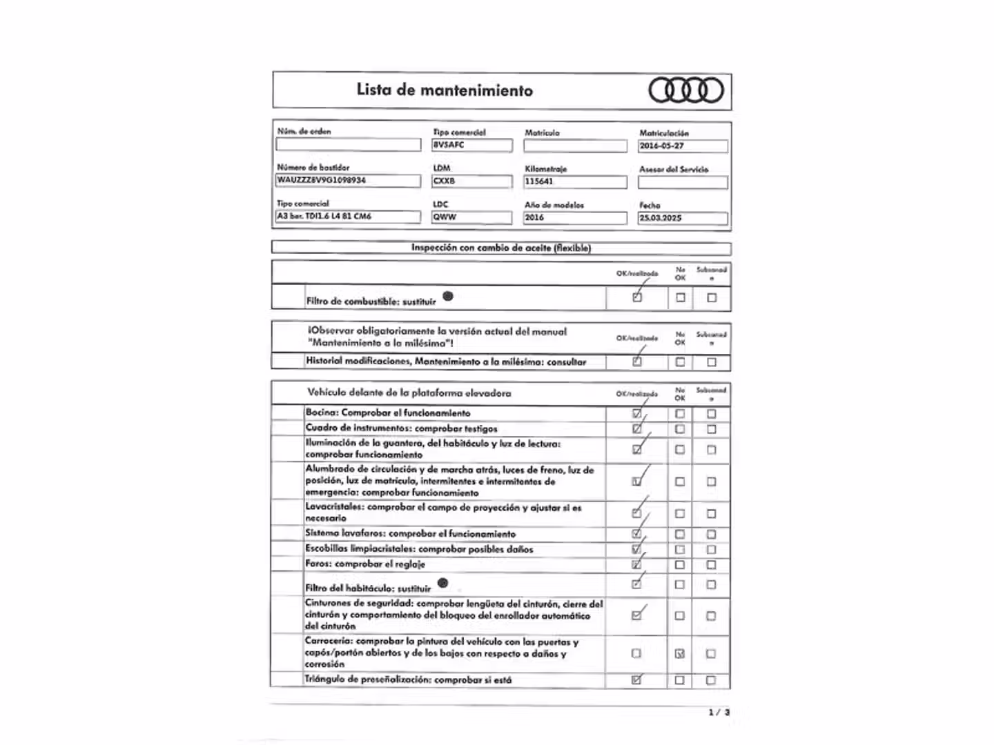 Mantenimiento