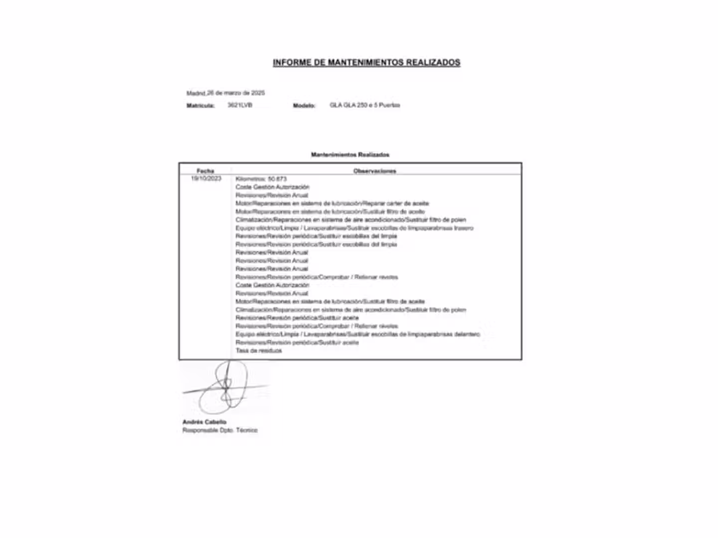 Mantenimiento