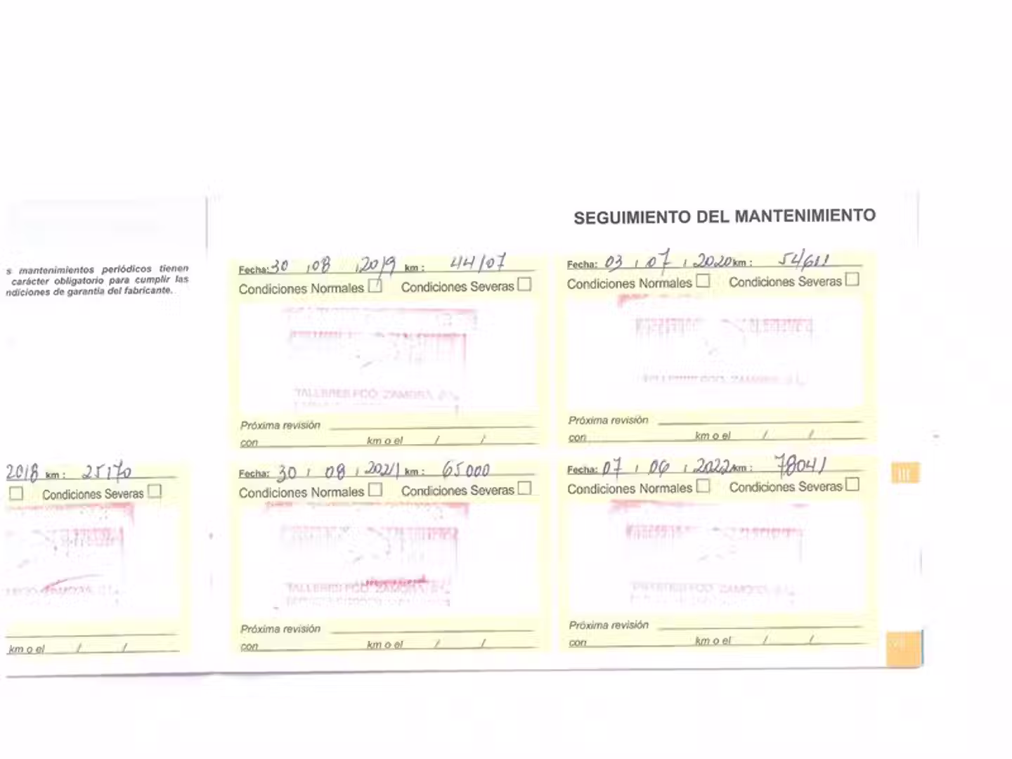 Mantenimiento