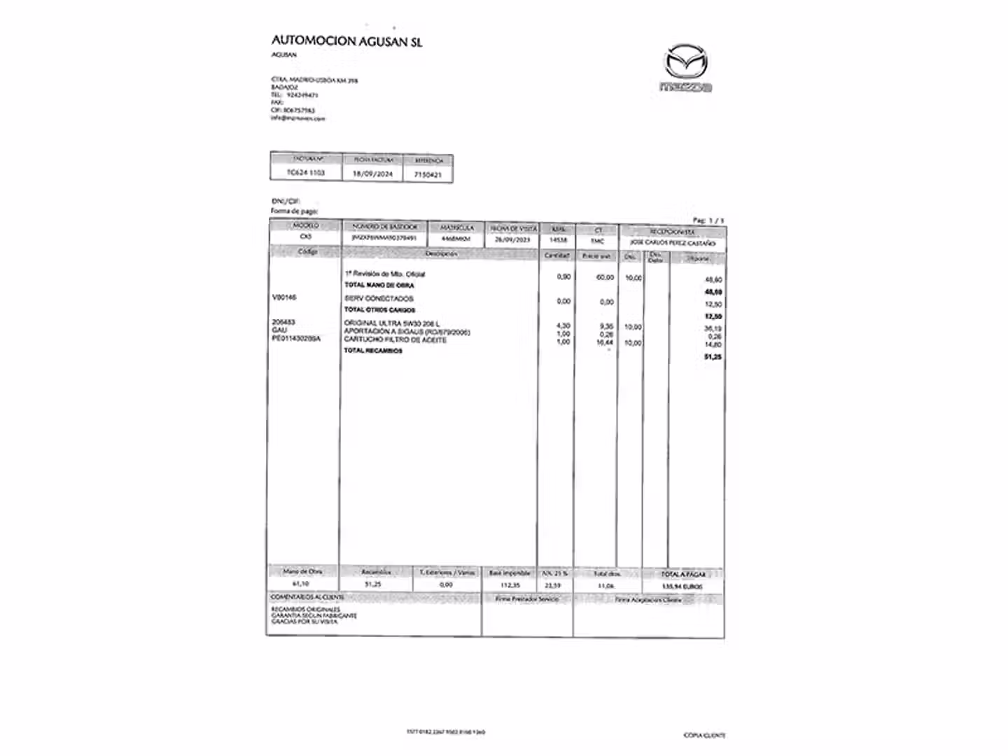 Mantenimiento