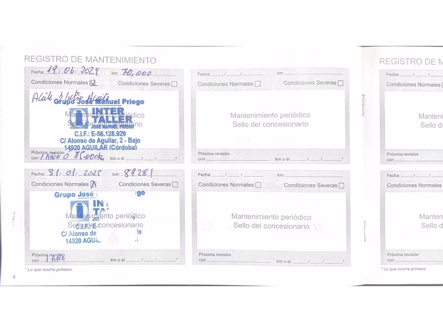 Mantenimiento