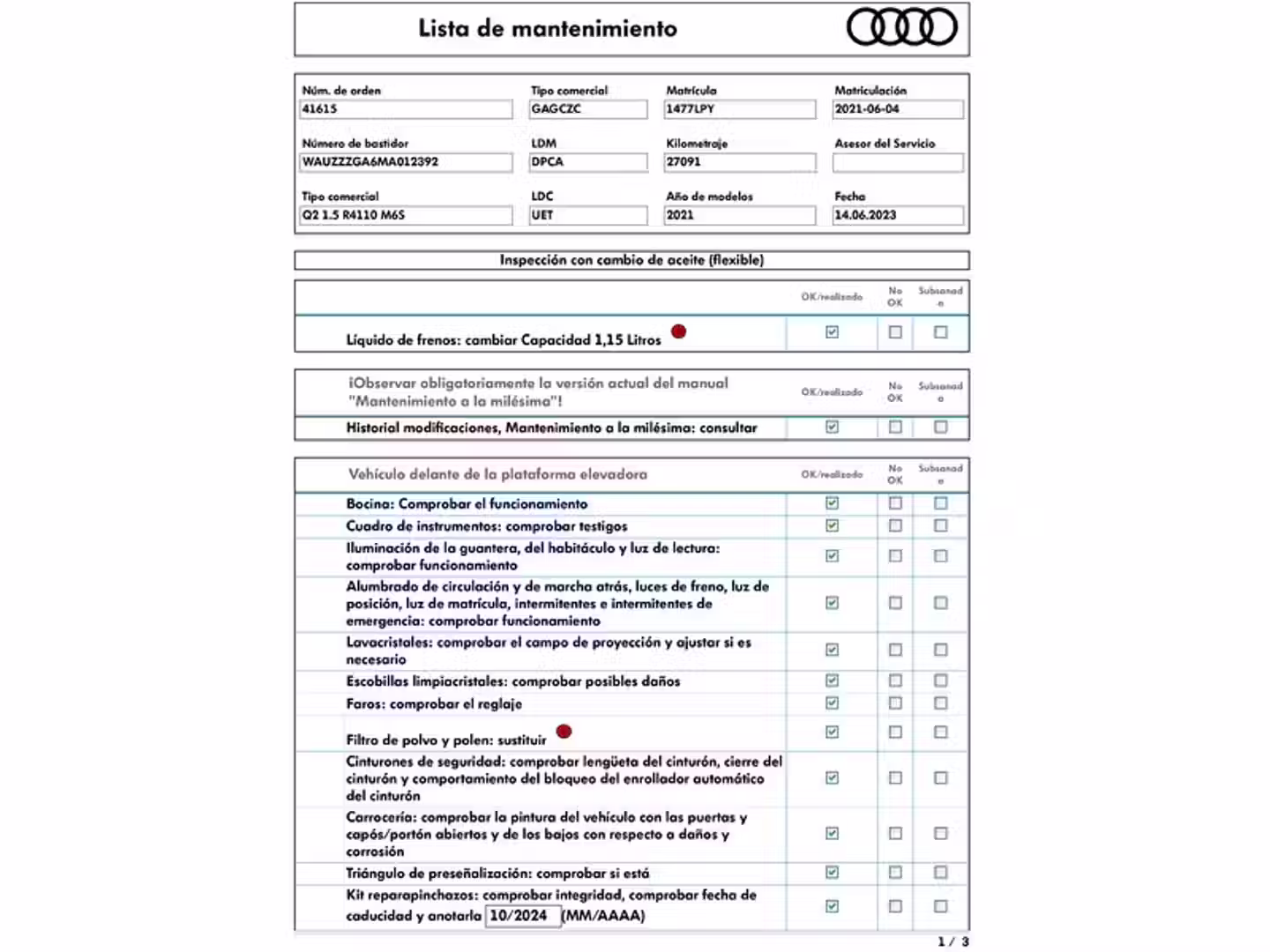 Mantenimiento