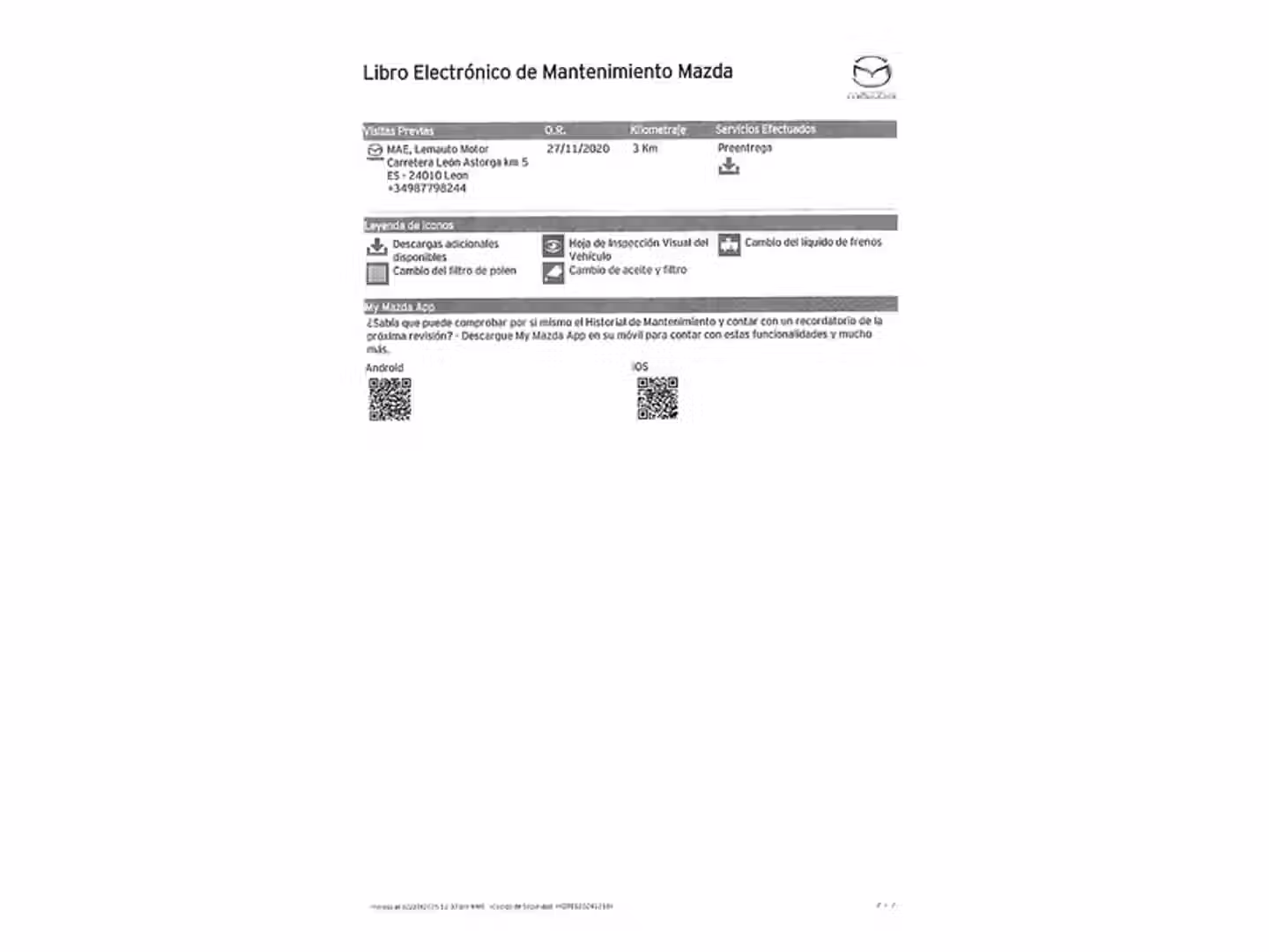 Mantenimiento